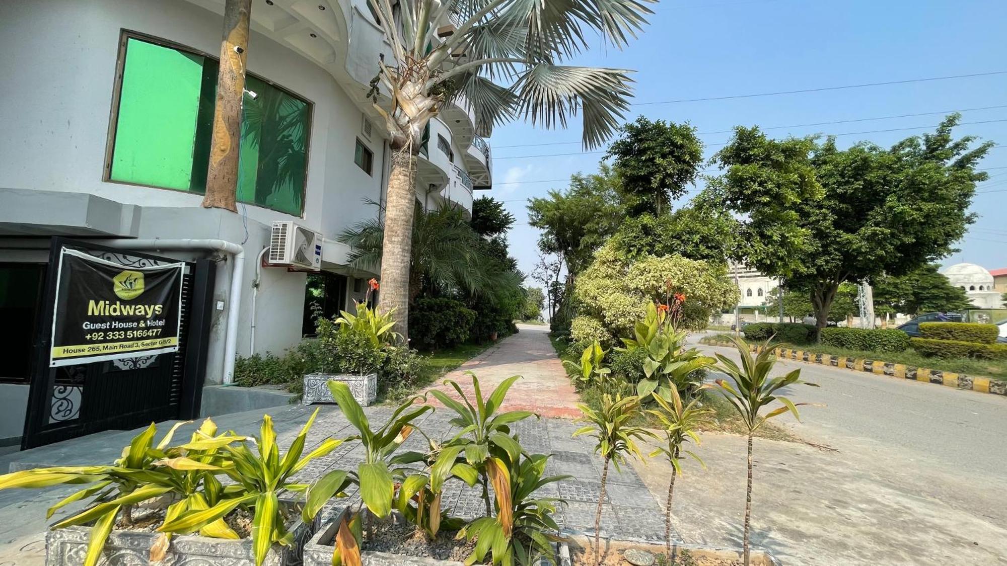 Midways Guest House And Hotels 伊斯兰堡 外观 照片